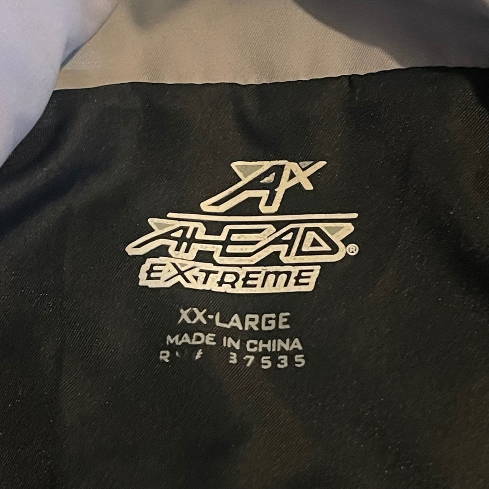 AX Ahead Extreme Jacket Mens XXL Black Quarter Zip Windbreaker Pullover Golf - Picture 5 of 10